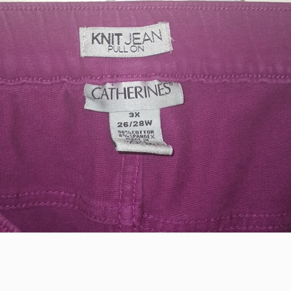 Purple capris - Picture 2 of 3